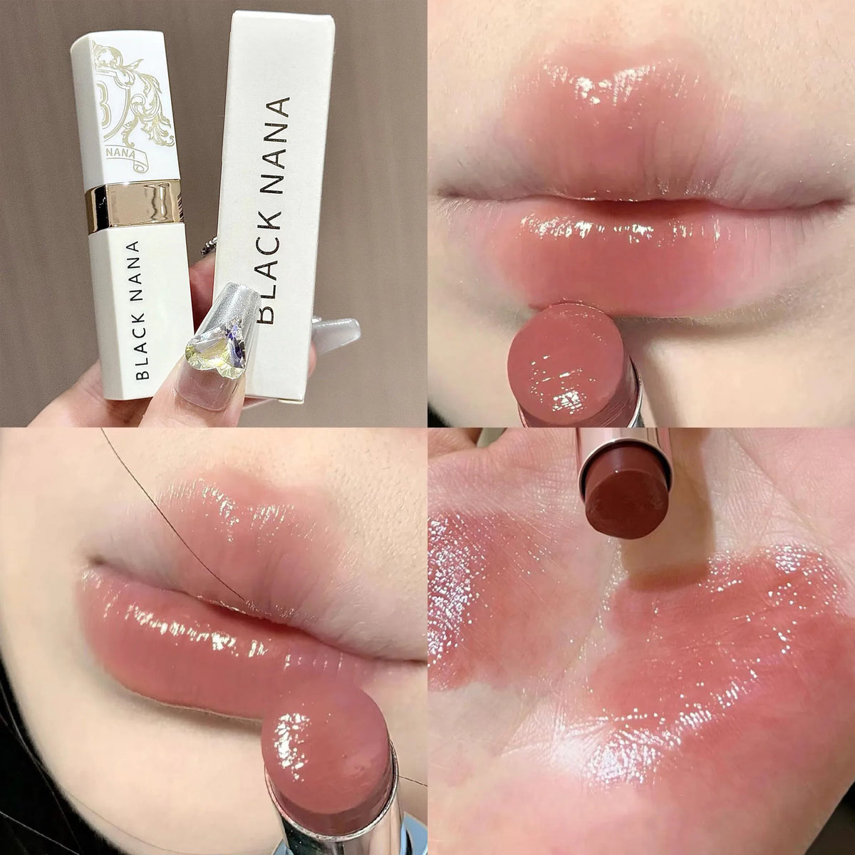 Moisturizing Mirror Lip Gloss – Nude & Brown Glass Finish Lip Gloss PRIMED 01