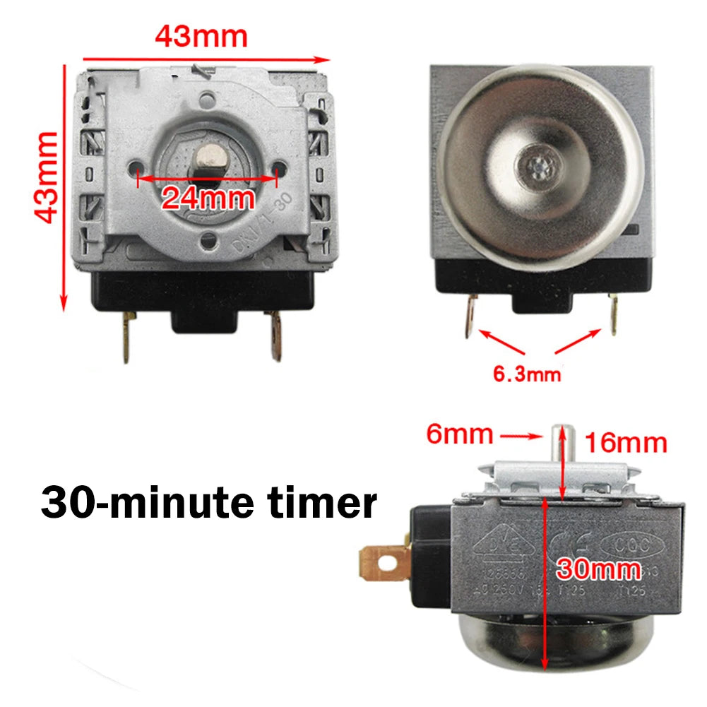 Mechanical Timer Switch for Oven, Rice Cooker & Steamer Mechanical Timer Switch PRIMED
