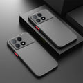 Shockproof Armor Matte Case for Xiaomi Poco PC+TPU Cover Phone Armor Case PRIMED For POCO X4 Pro 5G Black
