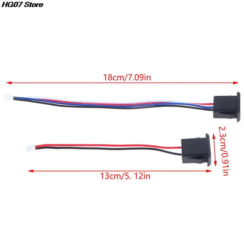 USB 2.0 Female Charging Port Connector with Cable – 2 & 4 Pin