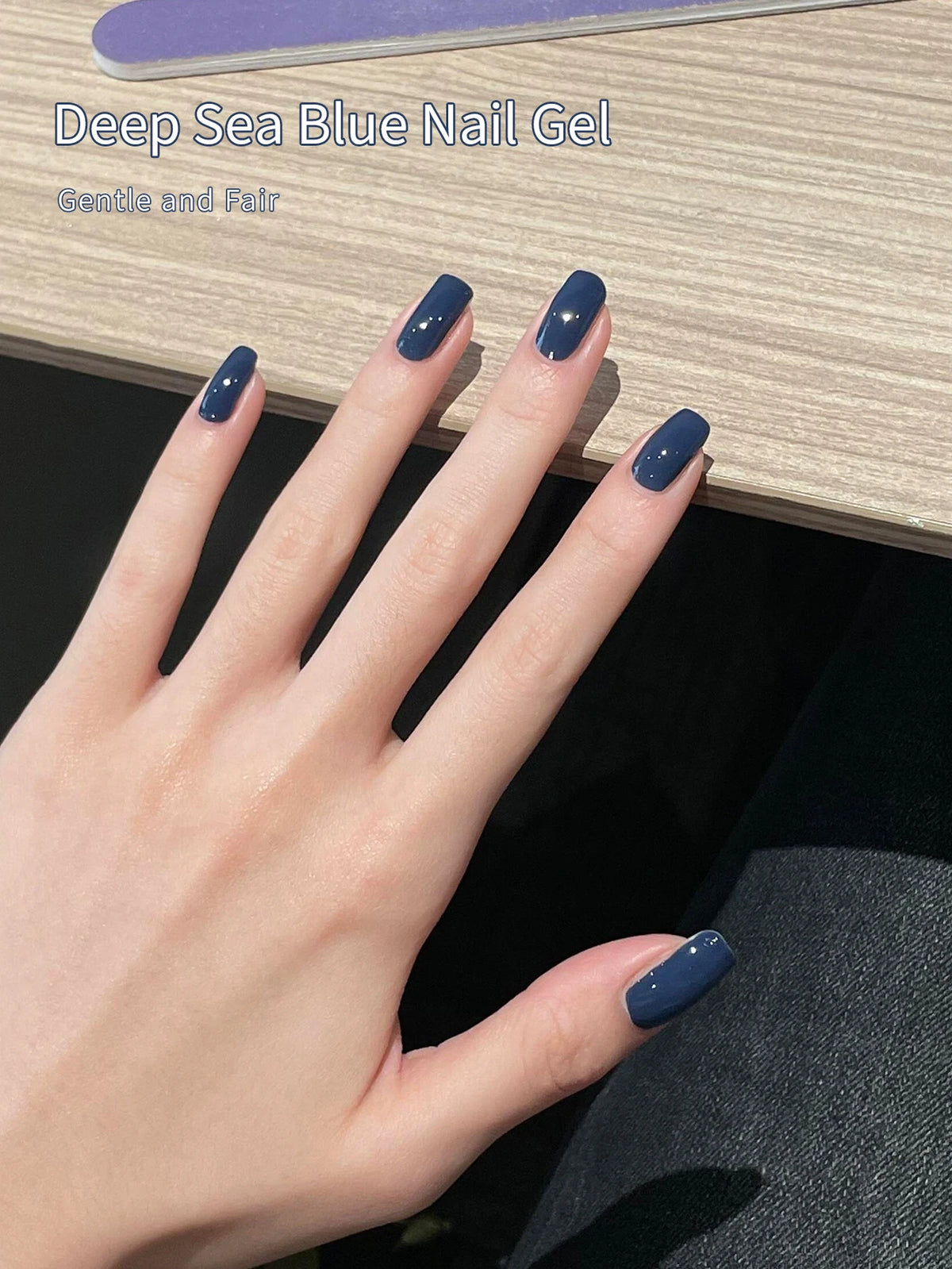 16ml Sea Blue UV Gel Nail Polish – Semi-Permanent Soak Off