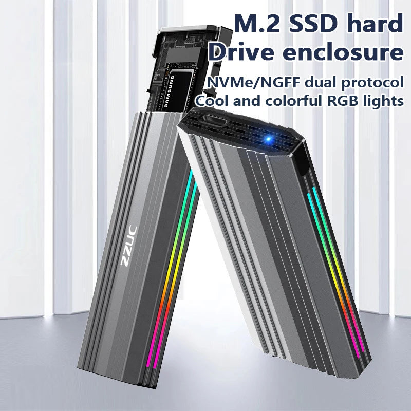 UTHAI M18 M.2 NVMe/SATA SSD Enclosure USB-C 10Gbps | Up to 8TB