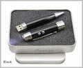JASTER Metal Pen USB Flash Drive 16GB–128GB | Custom Logo USB Flash Drive PRIMED 4GB Black with box CN