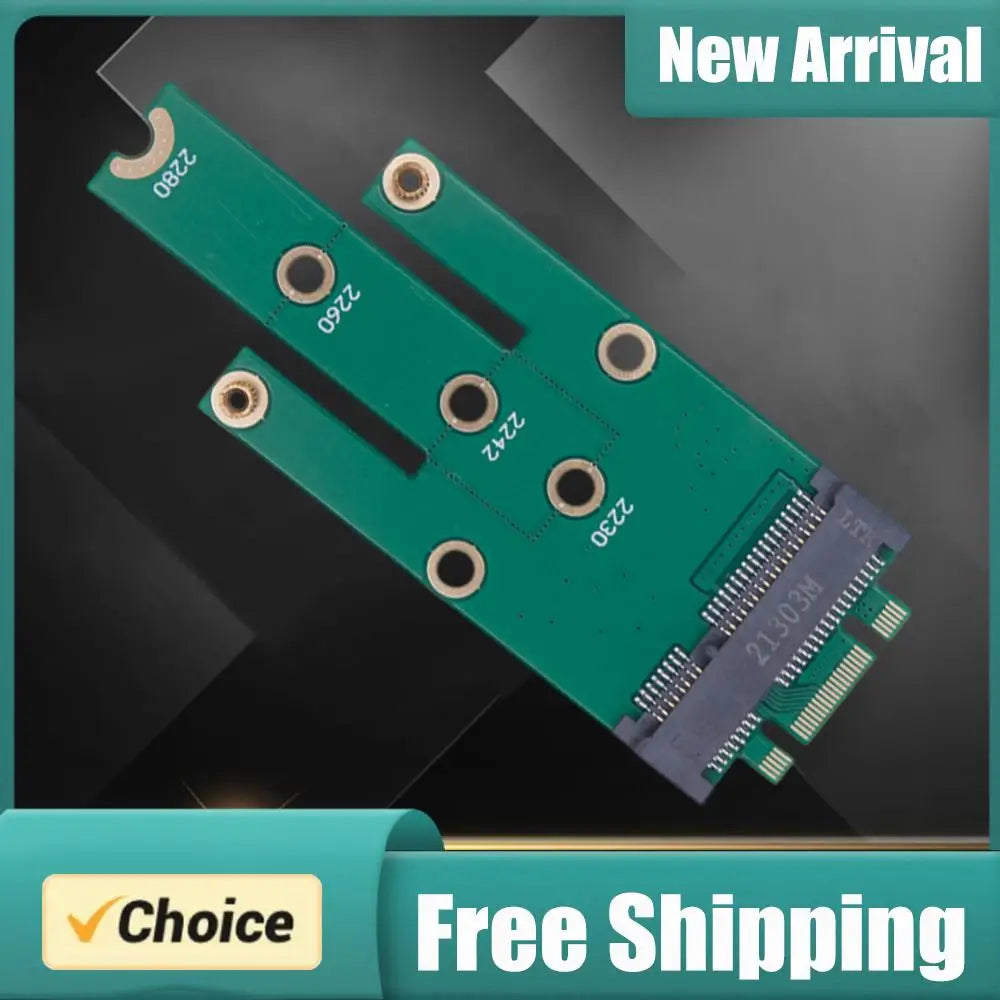 mSATA to M.2 NGFF SSD Adapter Card | 2242/2260/2280 SSD Adapter Card PRIMED