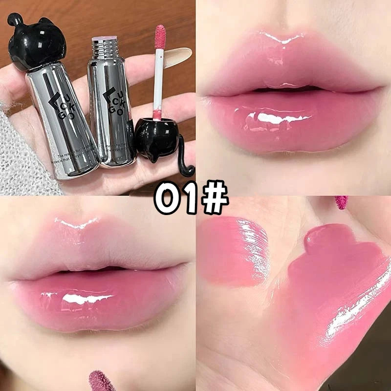 Watery Mirror Lip Gloss – Moisturizing Shiny Lip Glaze 6 Colors