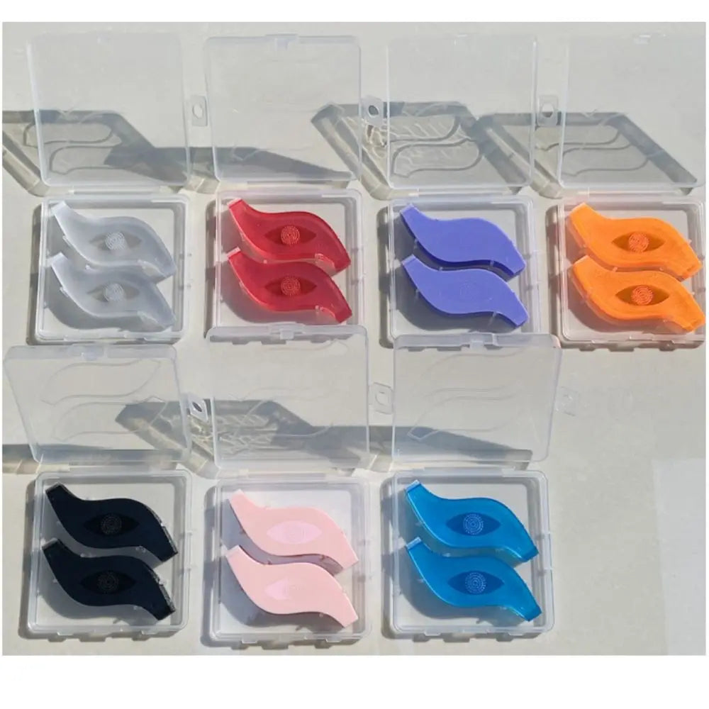 10-Pack S-Shape Eyelash Brushes – Lash Extension Comb Tool