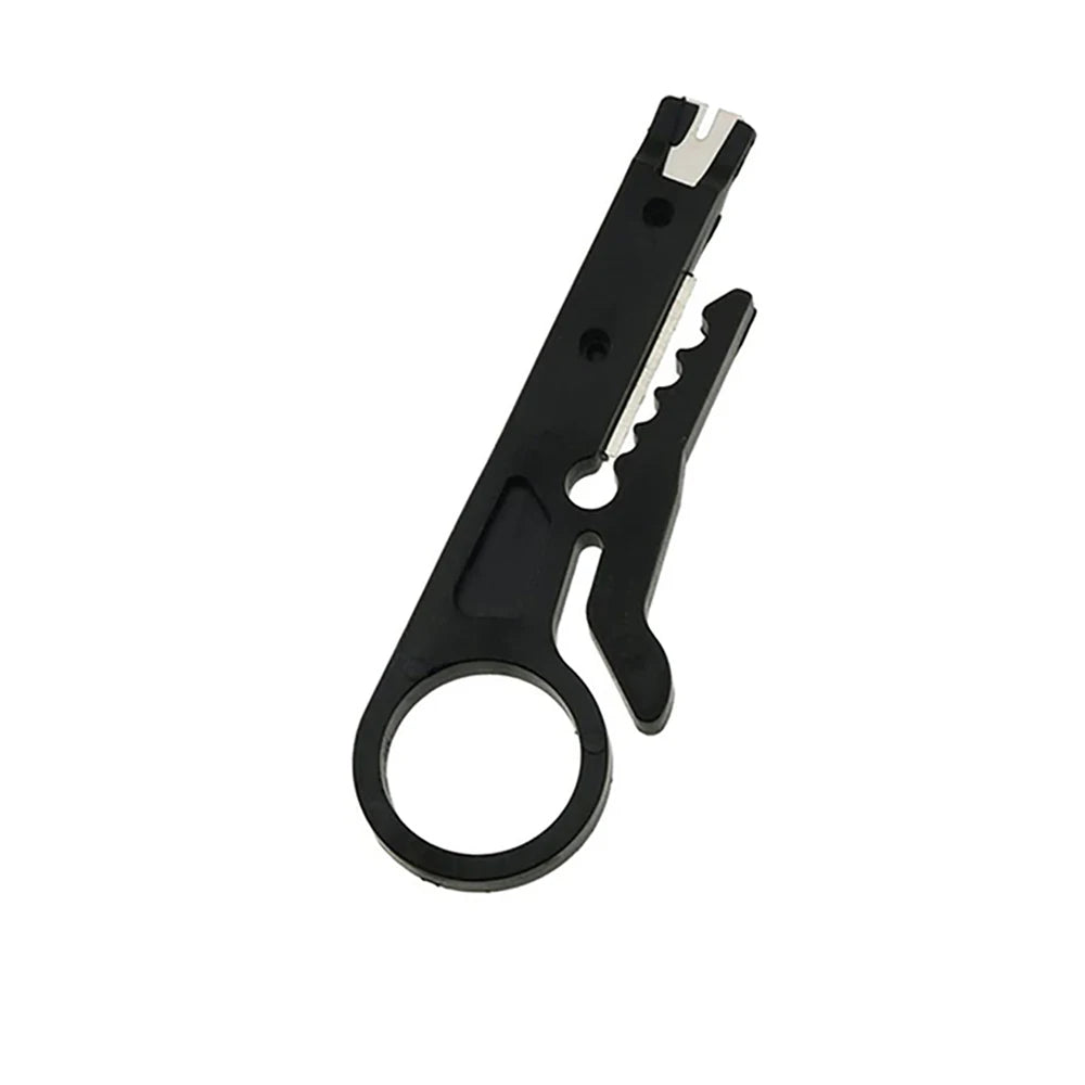 Wire Stripper Crimping Tool – Portable Mini Cable Cutter Wire Stripper Tool PRIMED Black