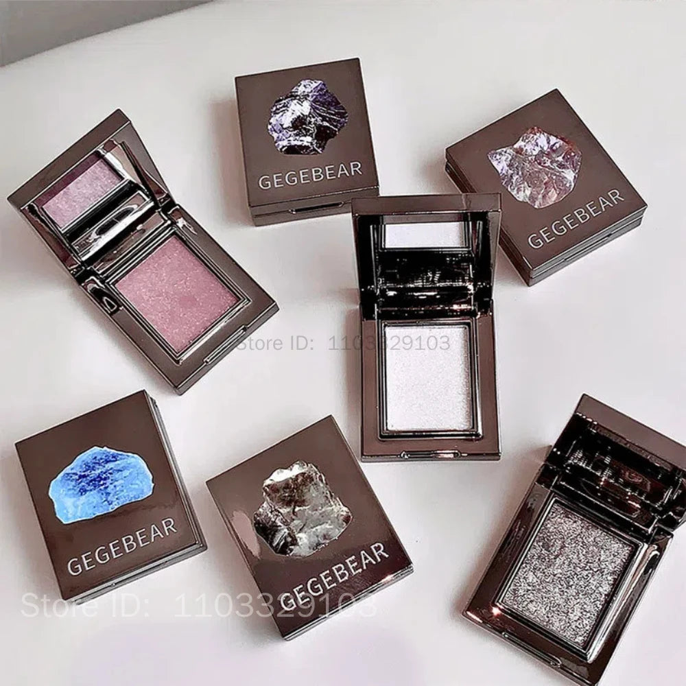 Diamond Glitter Eyeshadow & Highlighter Palette – Waterproof Glitter Eyeshadow Palette PRIMED