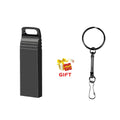 JASTER Mini Metal USB Flash Drive 128GB | Custom Logo Pen Drive USB Flash Drive PRIMED black 64 GB