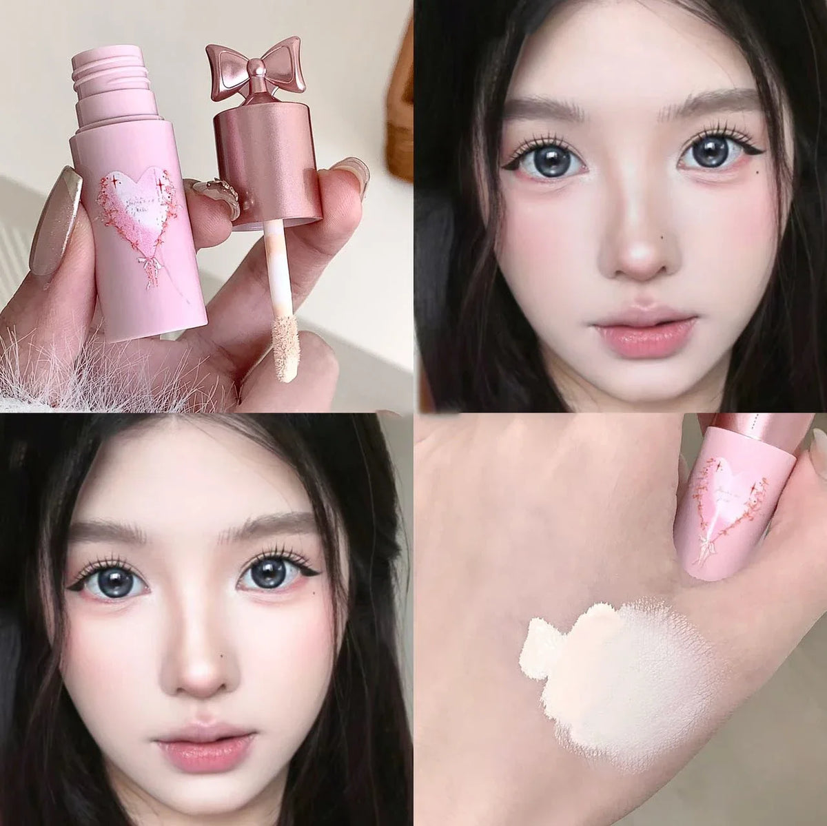 DAIMANPU Pink Brightening Waterproof Liquid Concealer Stick