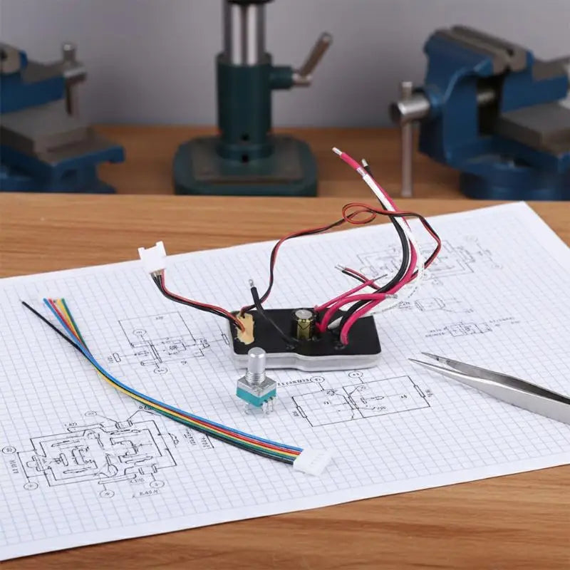 Brushless Motor Drive Board 15–22V 300W Hall Sensor Forward/Reverse Motor Drive Board PRIMED
