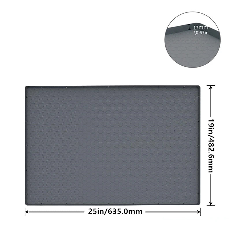 Waterproof Silicone Under Sink Mat – Kitchen & Bathroom Liner