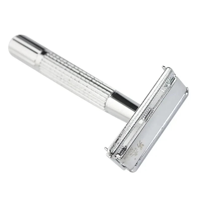 Double Edge Safety Razor for Men – Stainless Steel + 10 Blades