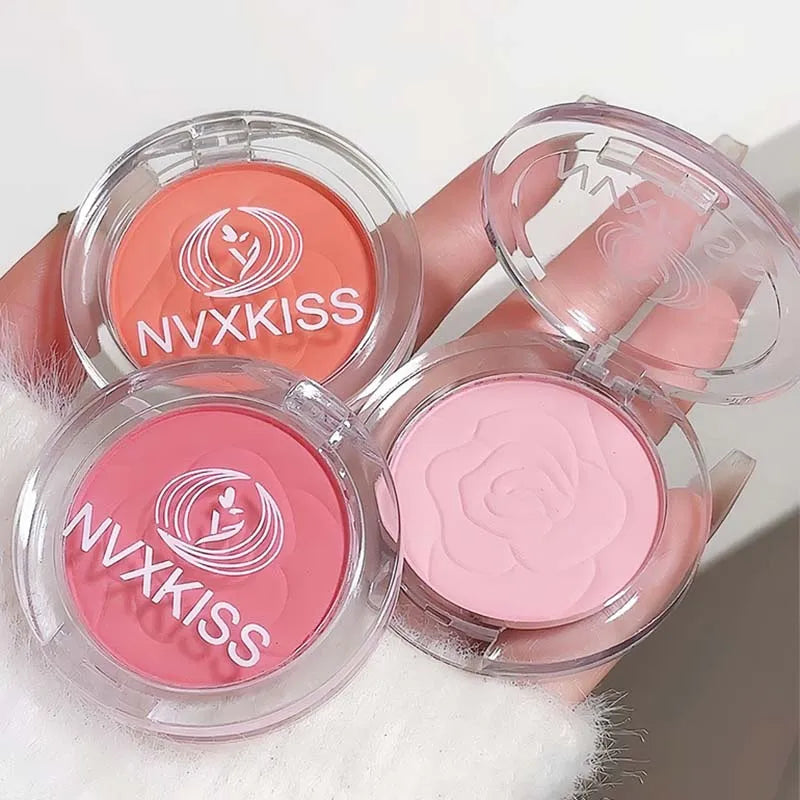 Rose Peach Pink Matte Powder Blush – Natural Nude Finish Powder Blush PRIMED