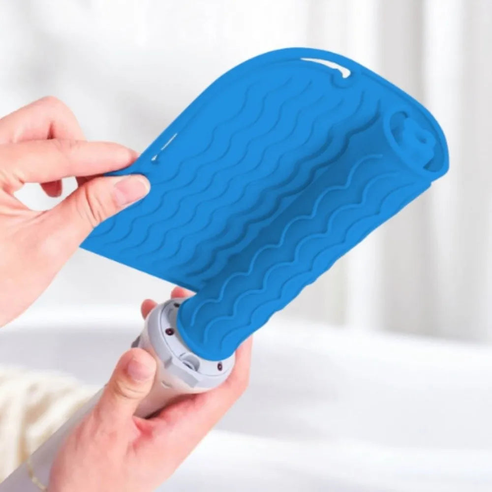 Silicone Heat Resistant Mat for Curling Iron & Straightener