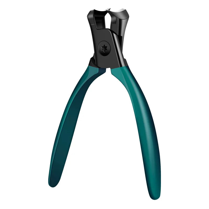 Stainless Steel Nail Clipper – Sharp Fingernail & Toenail Cutter Nail Clipper PRIMED green wide open 015