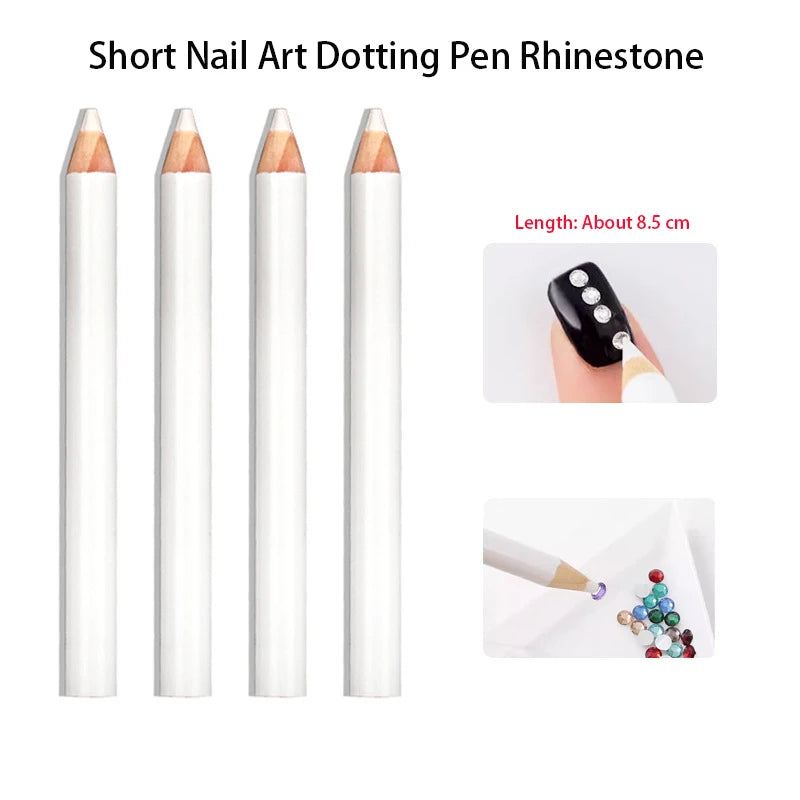 Rhinestone Picker Wax Dotting Pens for Nail Art – 10/20/40 Pcs
