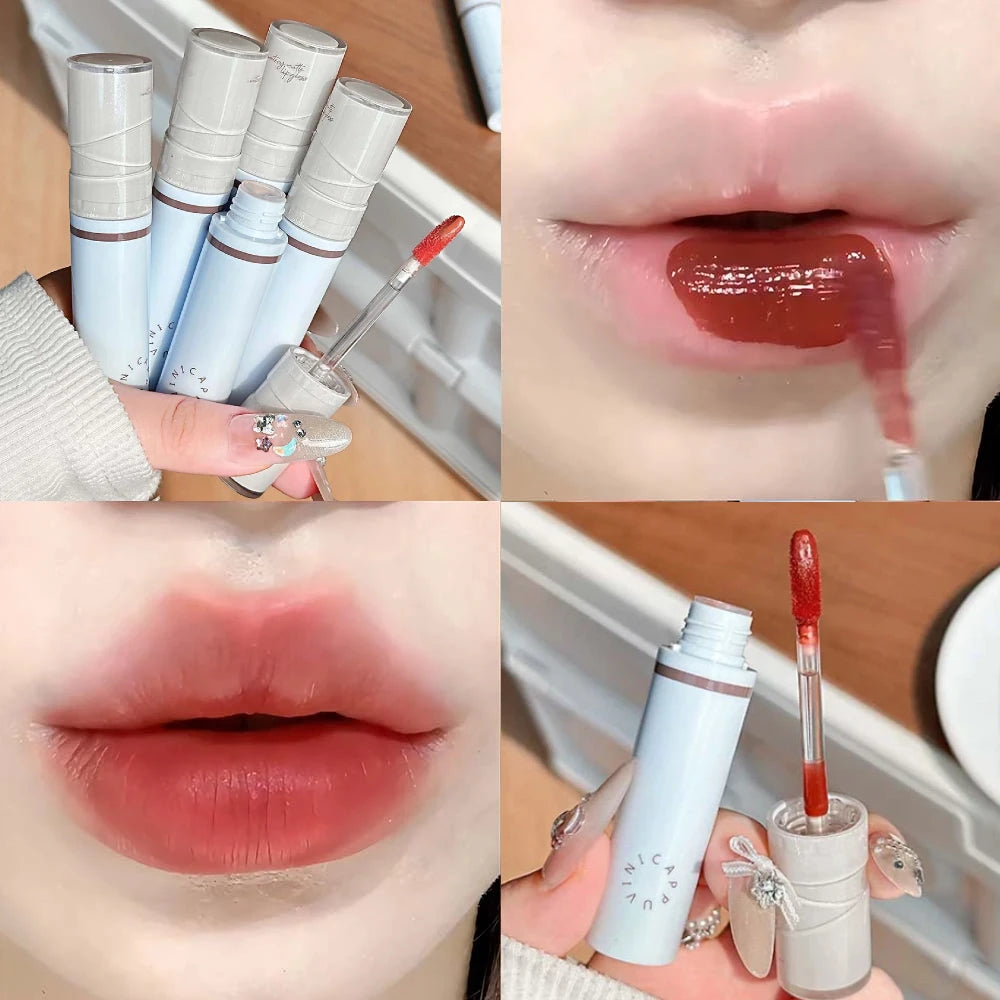 Mirror Water Lip Gloss – Hydrating Tinted Liquid Lipstick Liquid Lip Gloss PRIMED