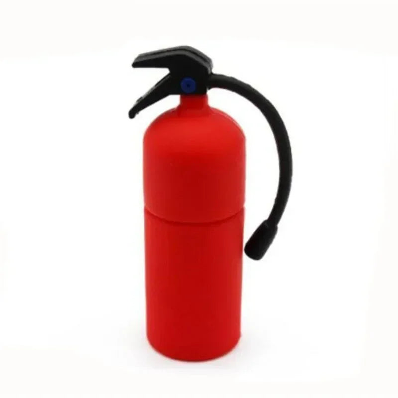 Fire Safety Cartoon USB Flash Drive 32GB 64GB | Novelty Memory Stick Novelty USB Flash Drive PRIMED 16GB D