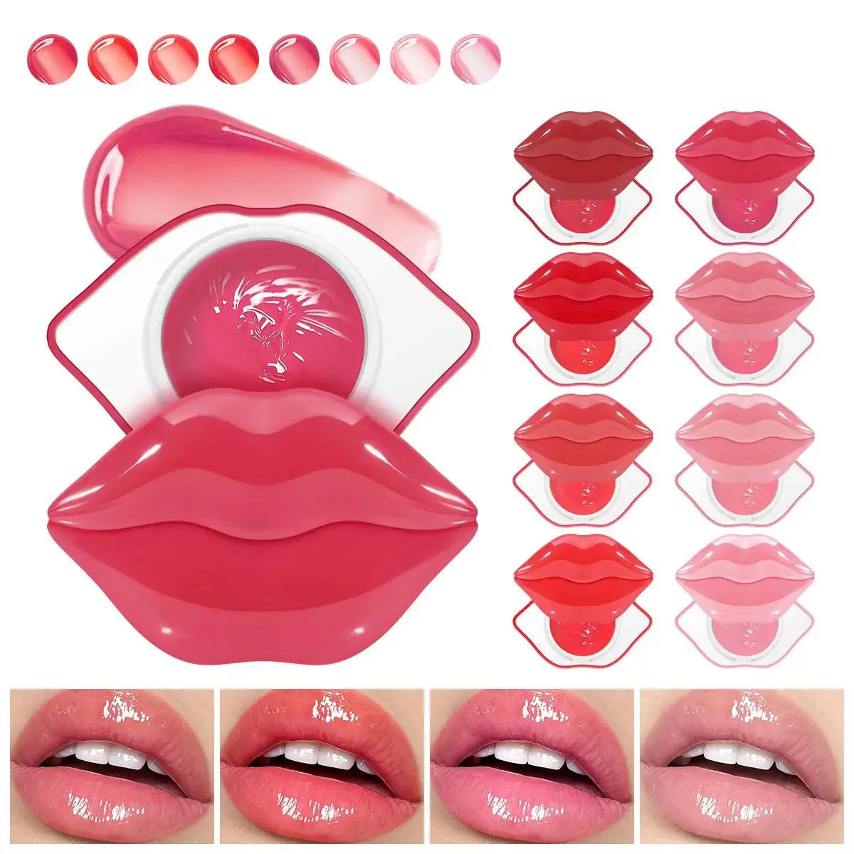 USHAS Lip Sleeping Mask – Overnight Hydration Gel Balm
