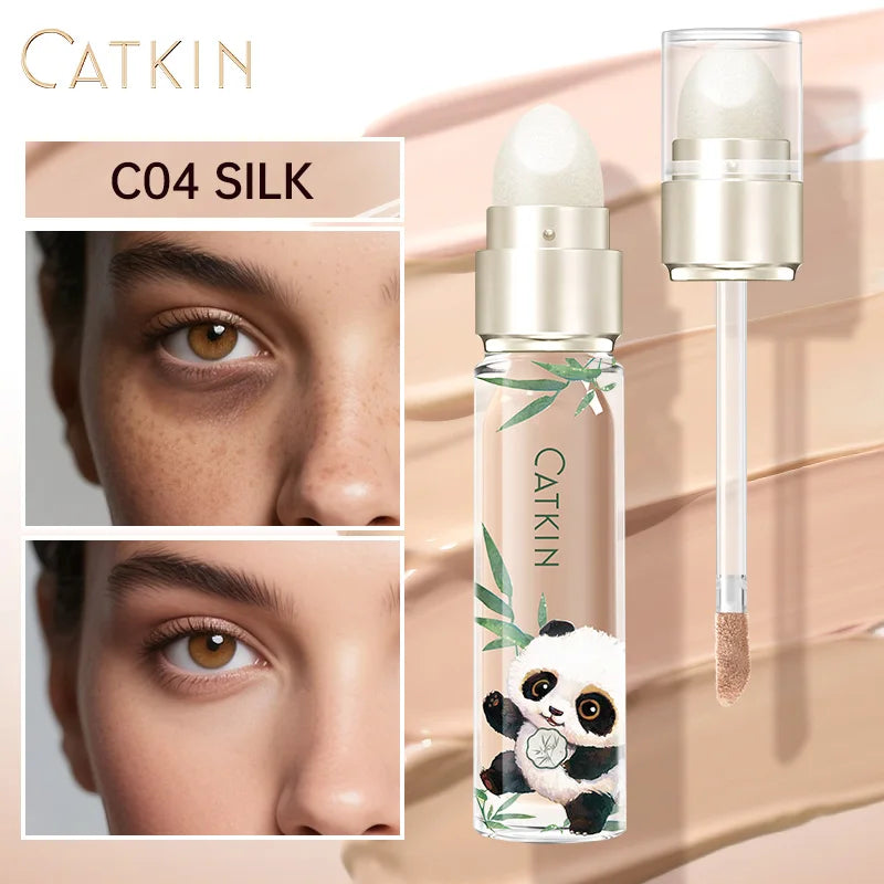 CATKIN Panda Double-Headed Liquid Concealer | Oil Control 5 Shades