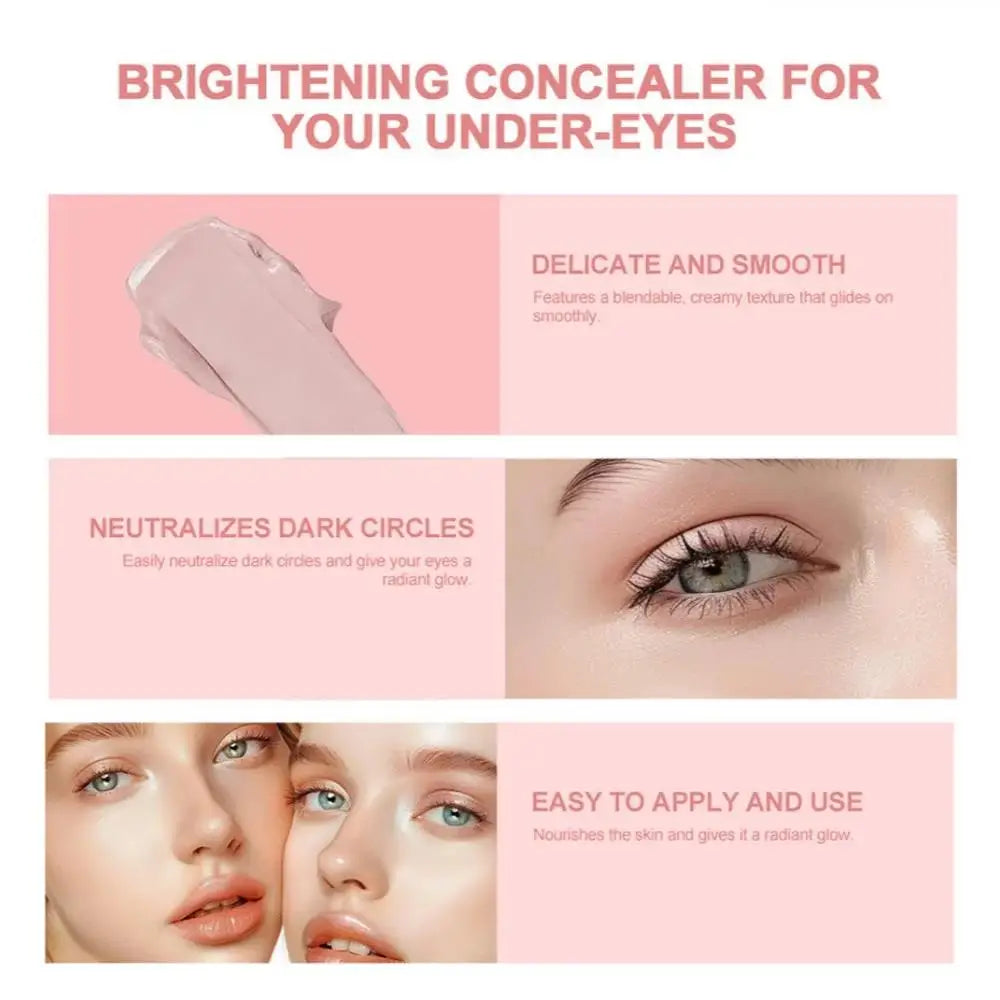 Lakerain Waterproof Under Eye Concealer – Full Coverage Glow