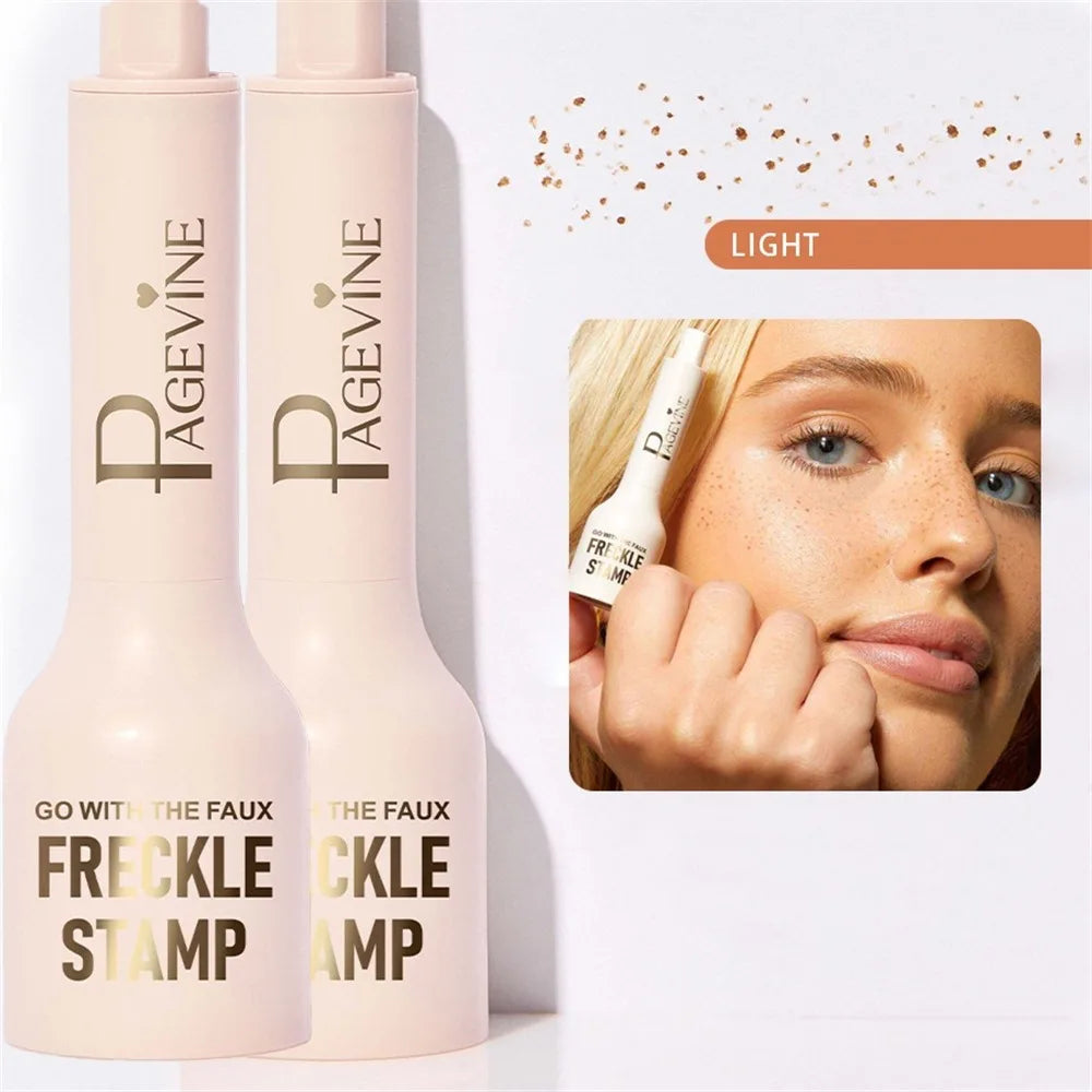 Dual-Head Freckle Stamp Pen – Waterproof Natural Makeup