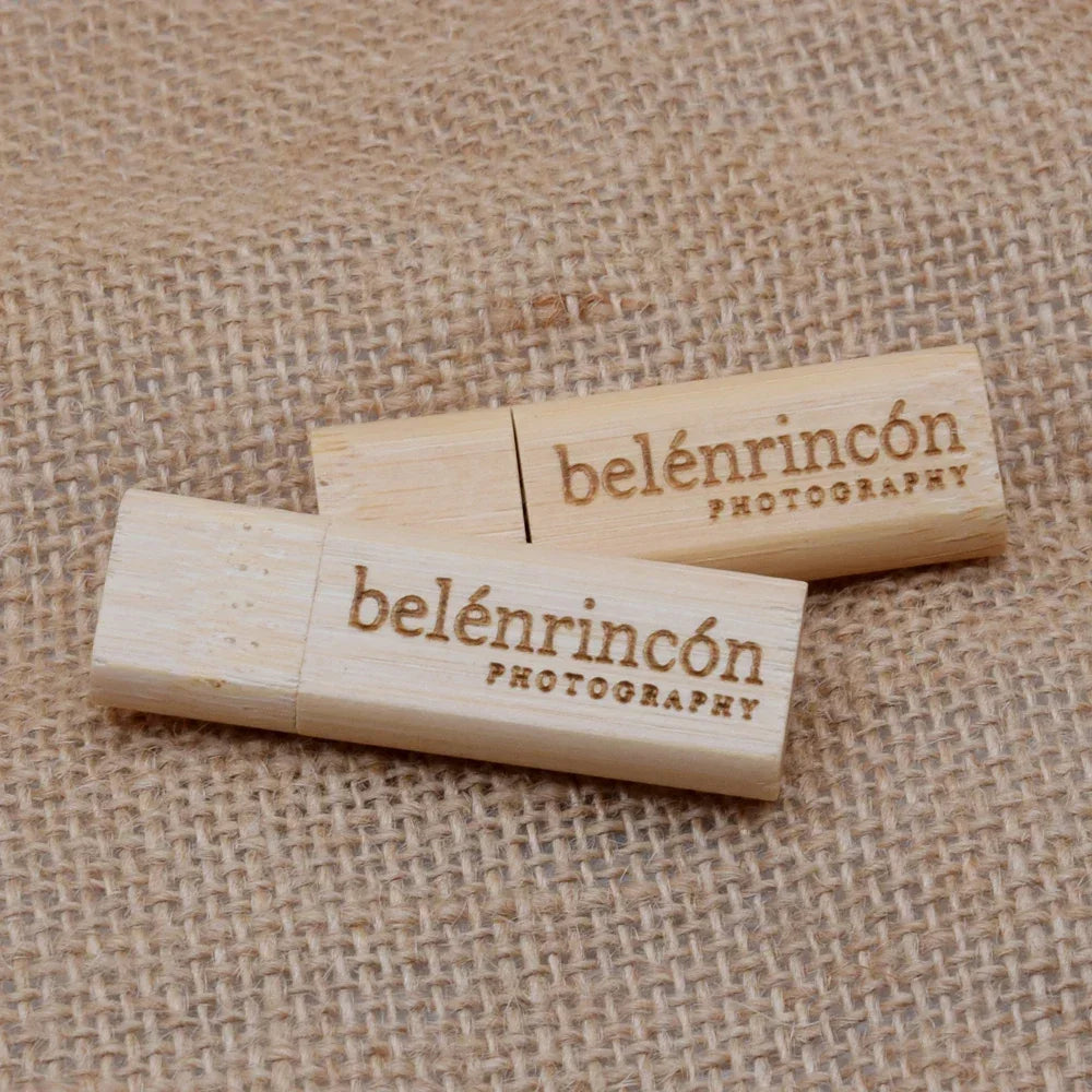 50-Pack Custom Logo Maple Wood USB Flash Drive 4GB–64GB Wood USB Flash Drive PRIMED