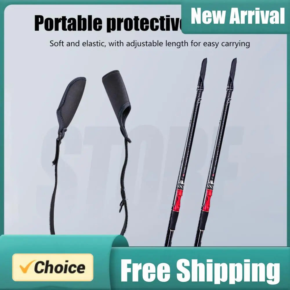 Adjustable Fishing Rod Wrap Strap – Shockproof & Breathable Fishing Rod Strap PRIMED