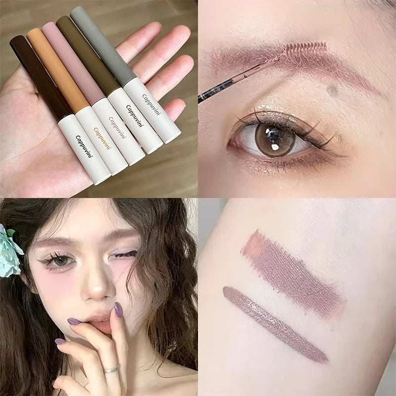 Waterproof Eyebrow Tint Gel Cream – Natural Grey & Brown