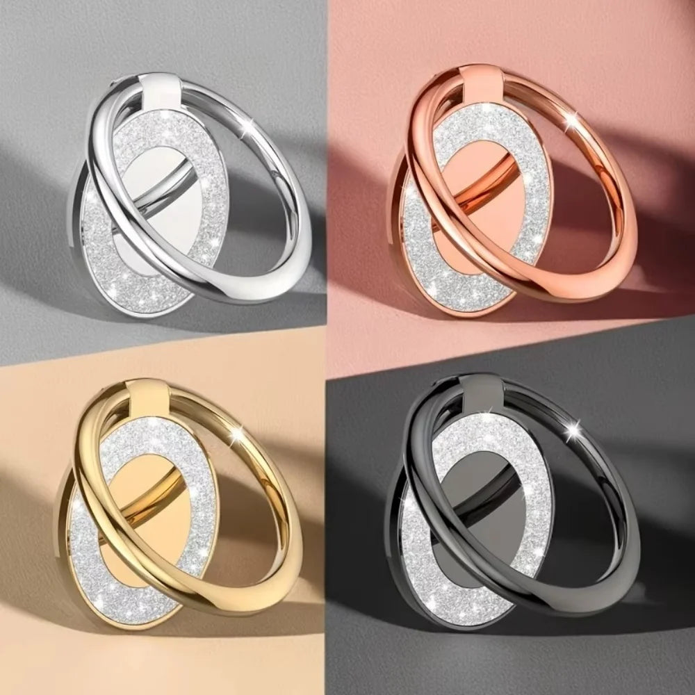 Ultra-Thin Finger Ring Phone Holder – 360° Rotation Kickstand Phone Ring Holder PRIMED