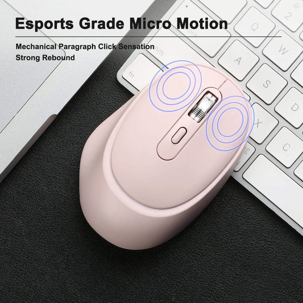 BalanceFit 2.4G Slim Wireless Mouse – Adjustable DPI, USB Wireless Mouse PRIMED
