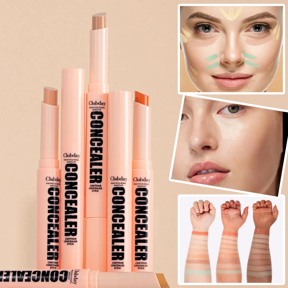 Orange & Green Contour Concealer Stick | Full Coverage Matte