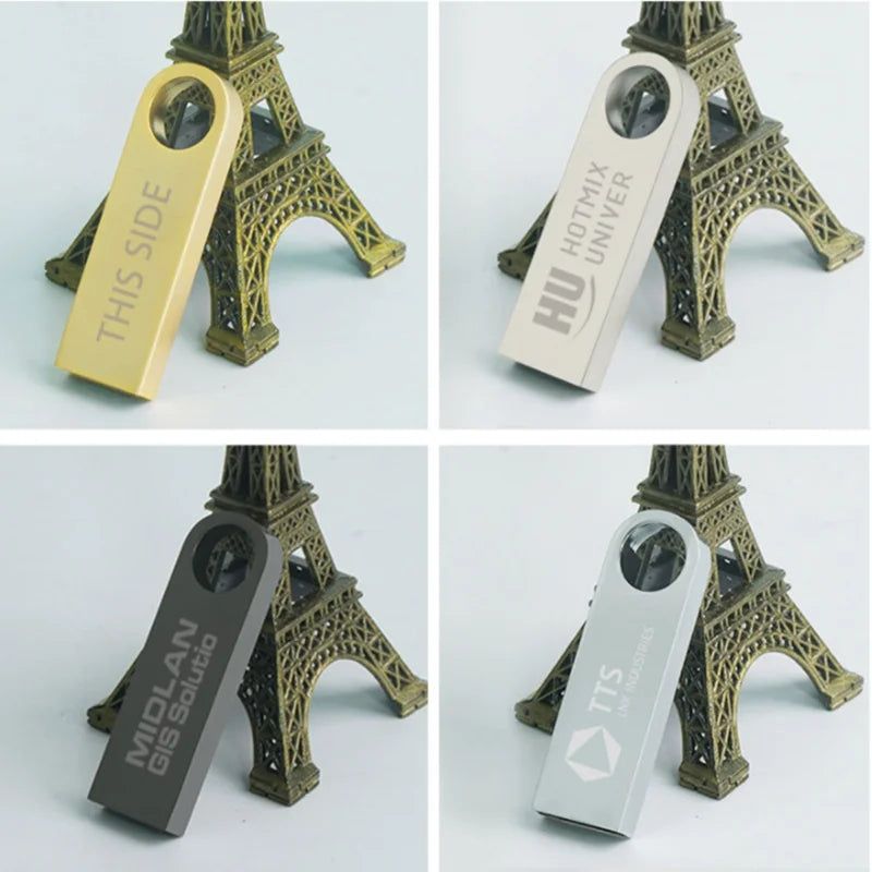 10-Pack Metal USB Flash Drives 1GB–128GB | Free Custom Logo USB Flash Drive PRIMED