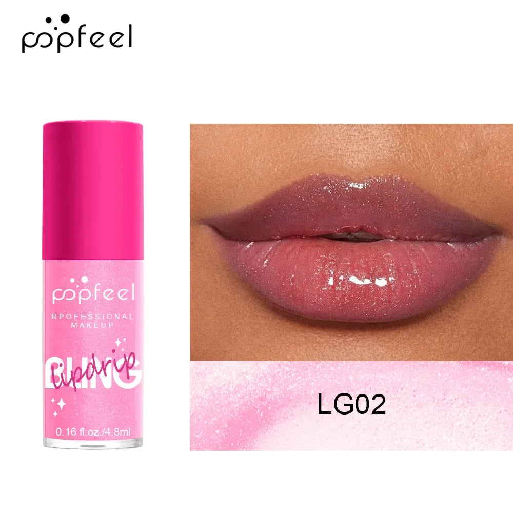 Popfeel Diamond Color Changing Lip Gloss & Moisturizing Tint
