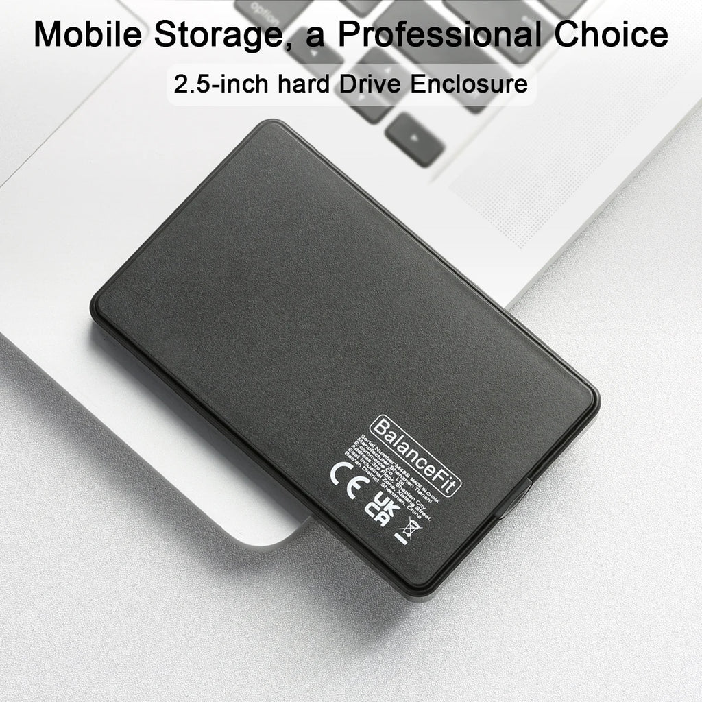 2.5" SATA USB 3.0 HDD Enclosure | 5Gbps SSD External Case HDD Enclosure PRIMED