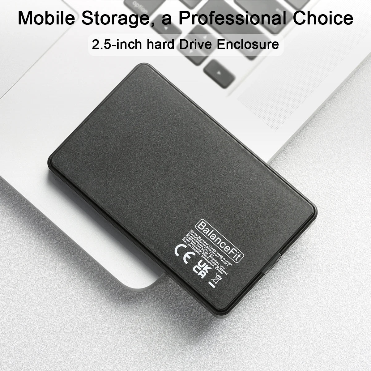2.5" SATA USB 3.0 HDD Enclosure | 5Gbps SSD External Case HDD Enclosure PRIMED