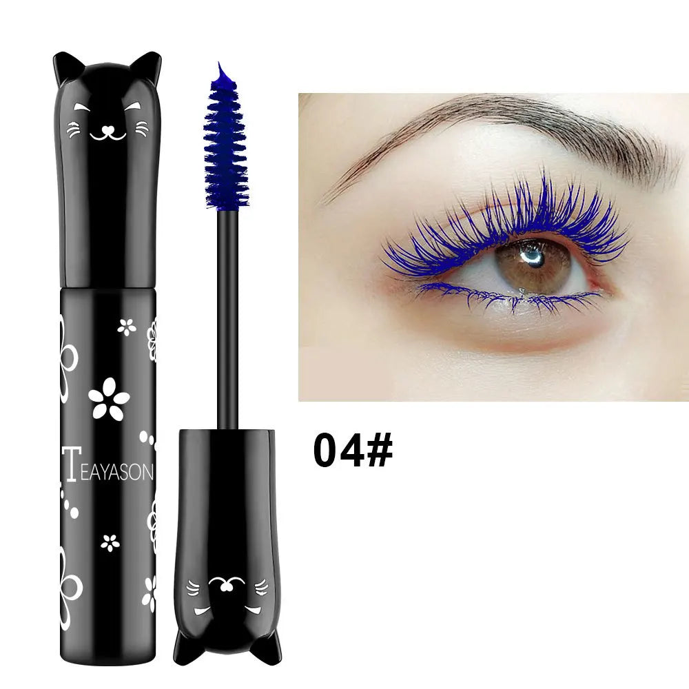TEAYASON 4D Colorful Waterproof Mascara – Volume & Length