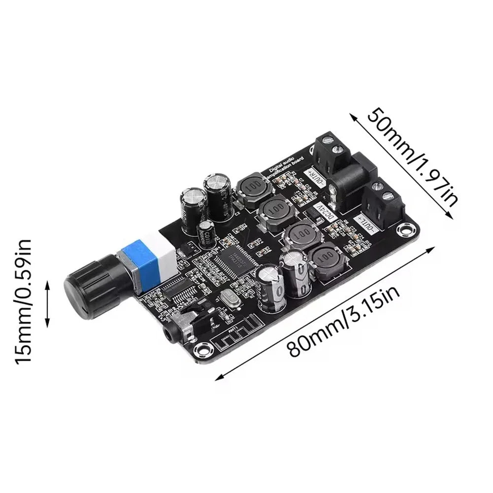 TPA3118D2 Dual 50W Class D Stereo Amplifier Board XH-A415