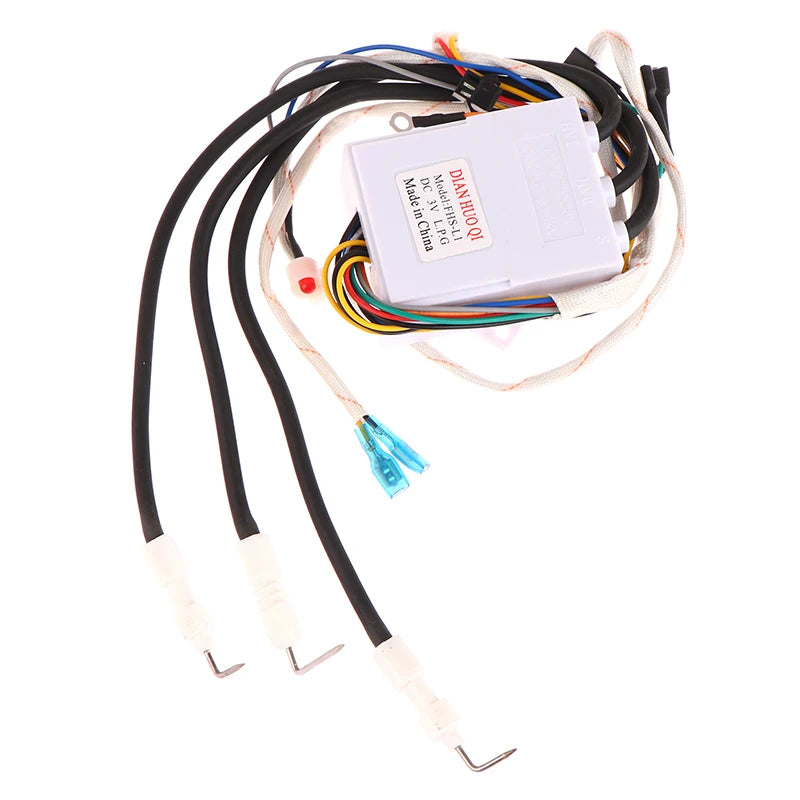 DC 3V Gas Stove Pulse Igniter – 14-Wire Double Ignition Gas Stove Igniter PRIMED