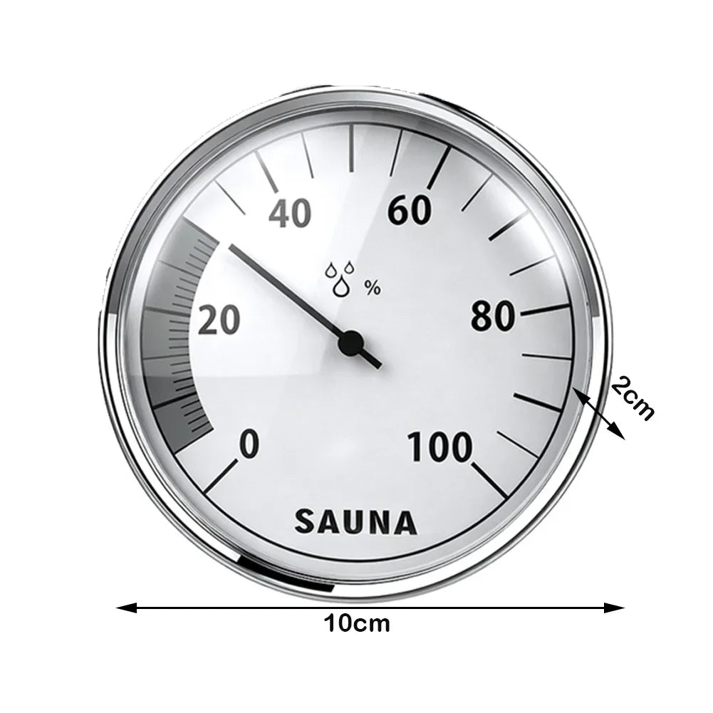 Wall-Mounted Sauna Hygrometer – High-Temp Humidity Gauge Sauna Hygrometer PRIMED