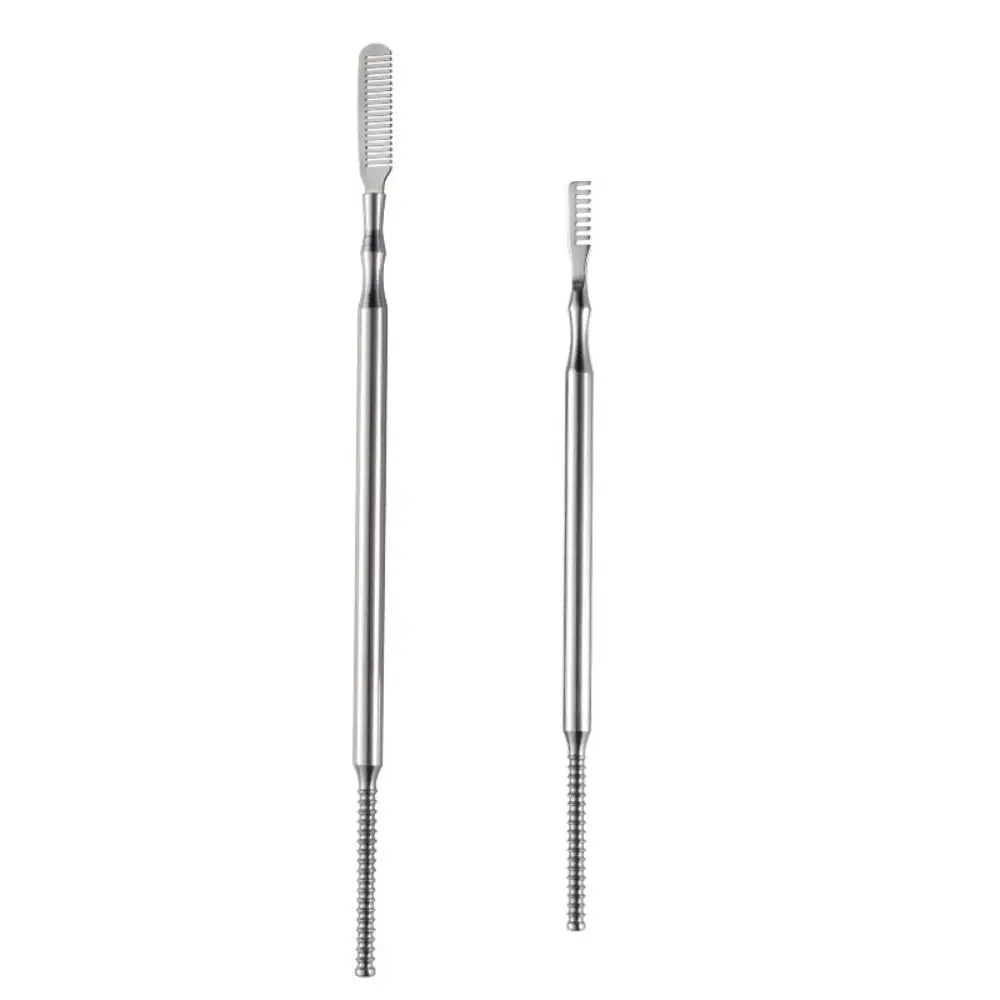 Stainless Steel Eyelash Perm Lifting Rod – Dual-Head S/L
