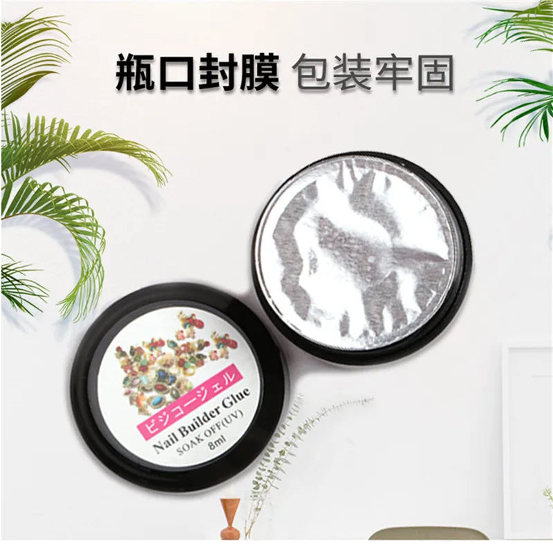 UV Gel Nail Glue for Rhinestones & False Tips – 8g