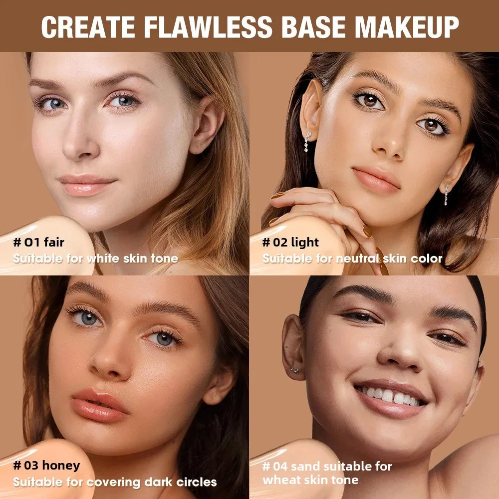 O.TWO.O Full Coverage Matte Concealer Cream – All Skin Types