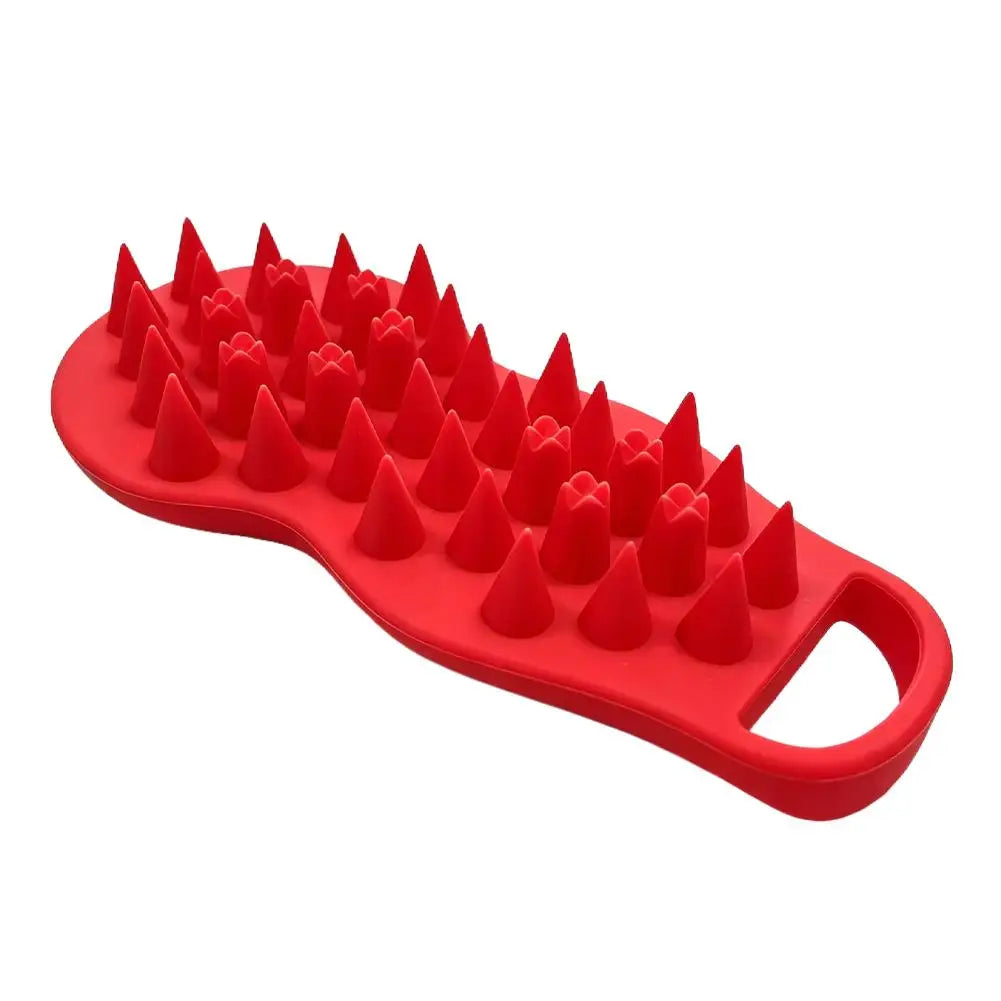 Soft Silicone Scalp Massage Brush – Anti-Slip Shower Comb Scalp Massage Brush PRIMED A