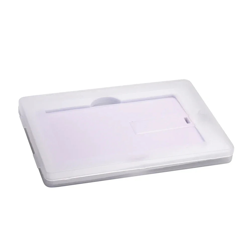 Custom Credit Card USB Flash Drive 32/64/128GB – Wedding Gift Custom USB Flash Drive PRIMED 16GB card with white box China Mainland