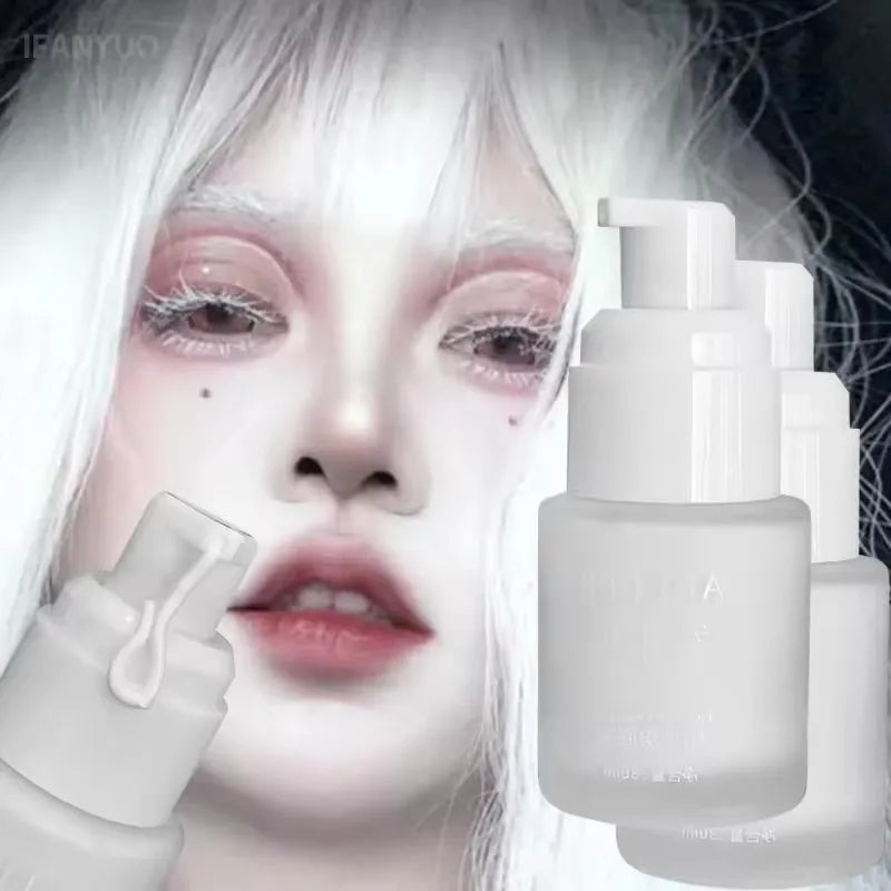 White Liquid Foundation Full Coverage Matte Waterproof 30ml