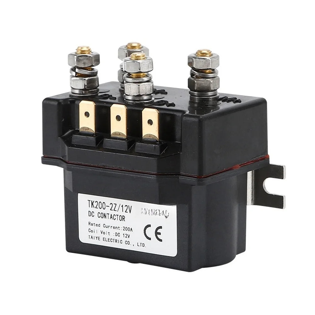 TK200-2Z DC Contactor 200A 12V 24V – Electric Winch Motor