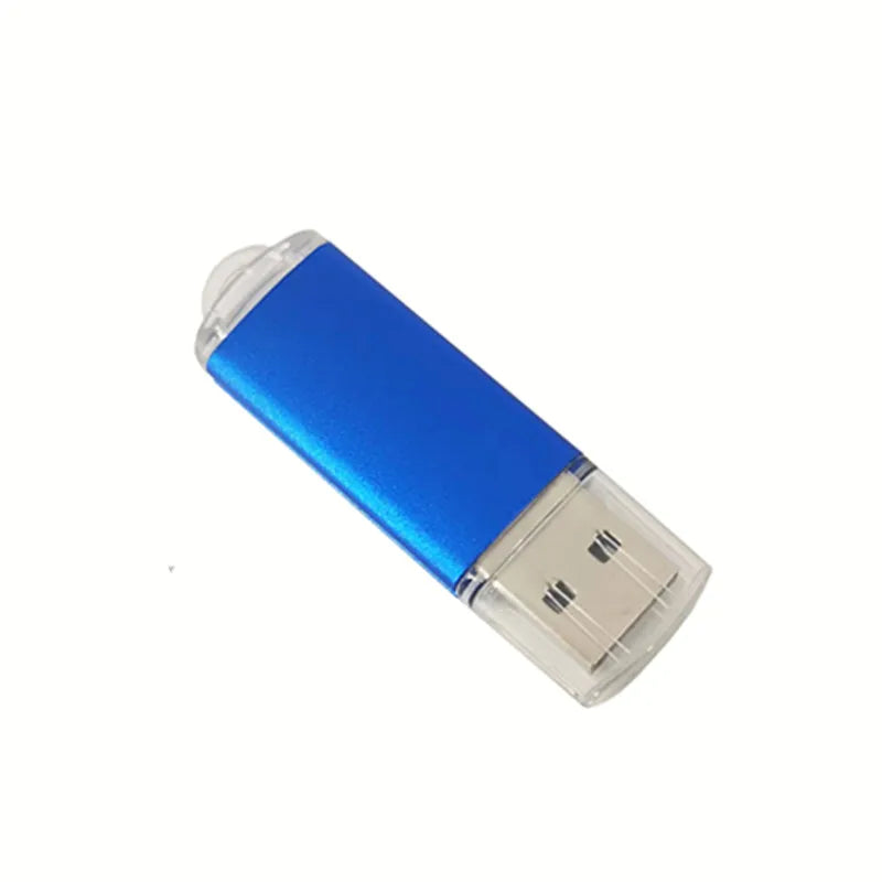 50-Pack Custom Logo USB 2.0 Metal Flash Drives 4GB–64GB USB Flash Drive PRIMED