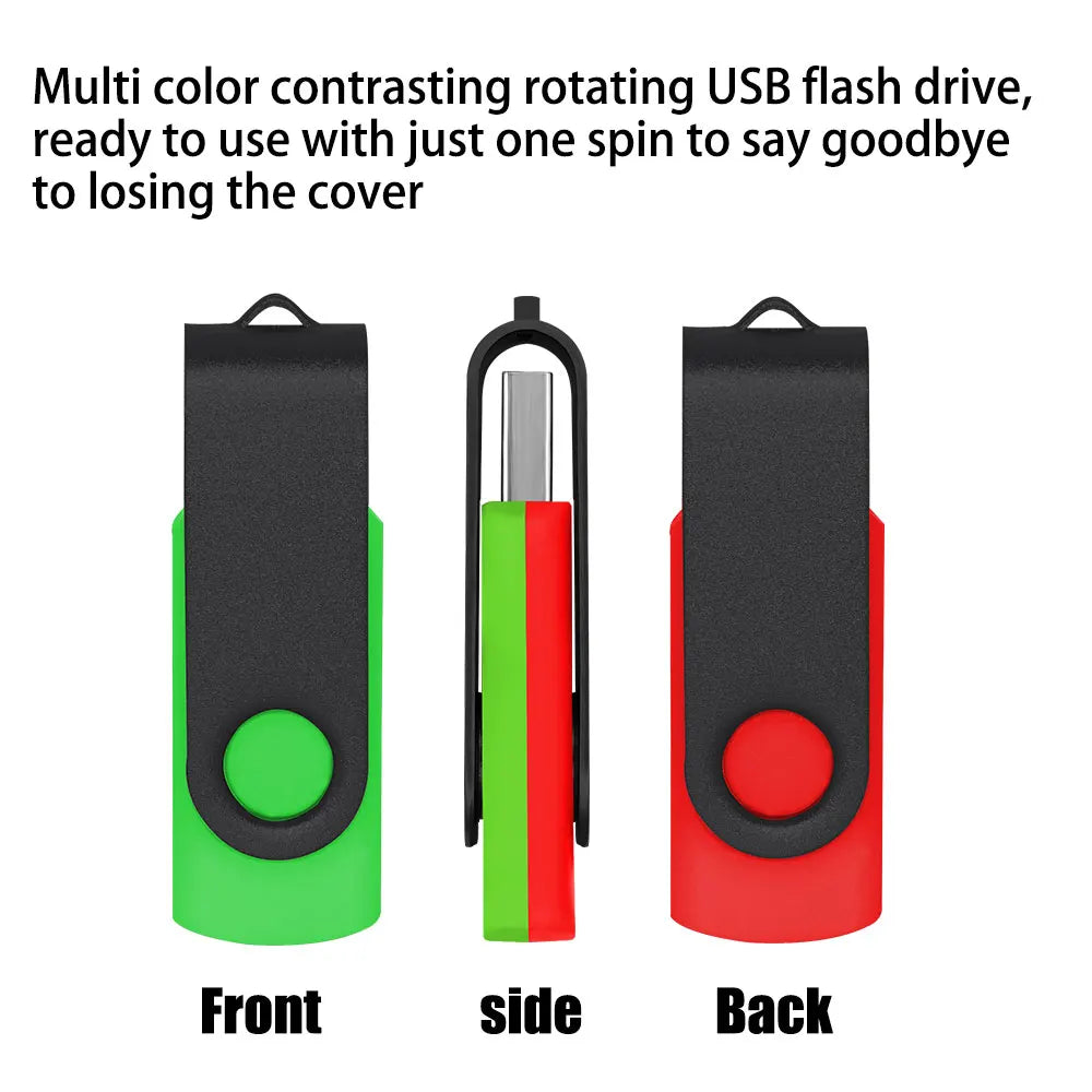 100-Pack Custom Logo USB 2.0 Flash Drives 128MB–64GB Bulk USB Flash Drive PRIMED